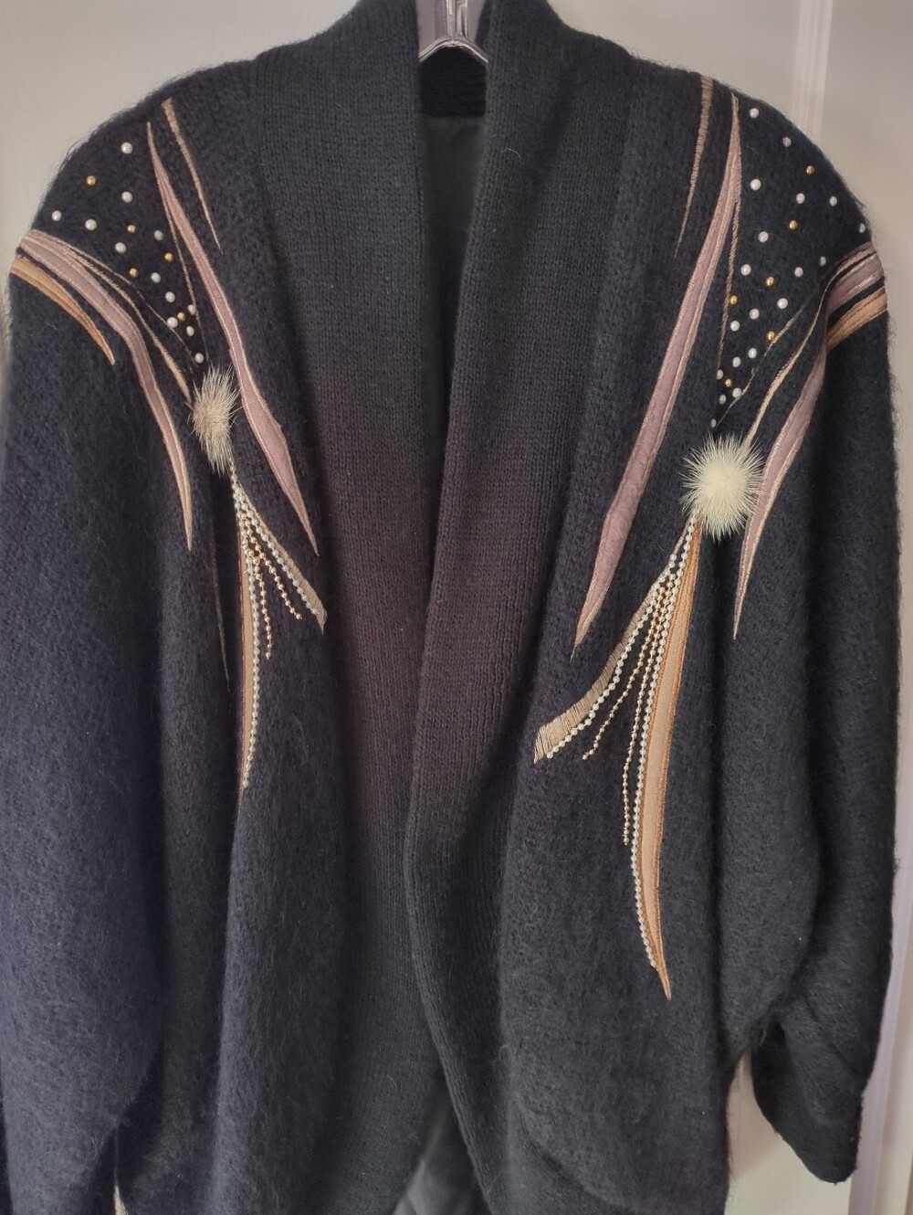 Retro Paris Fashion Cardigan